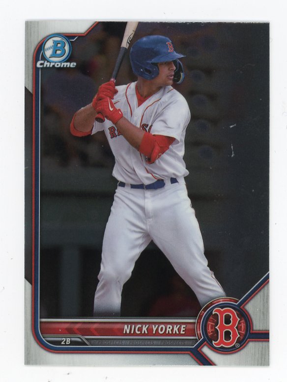 ORIGINAL Jarren Duran Boston Red Sox Bowman CHROME rookie 