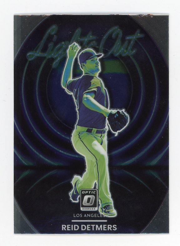 2022 Edwin Rios Rated Rookie Donruss Optic Los Angeles Dodgers # 64