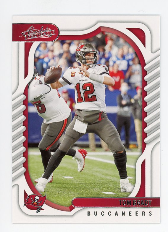 TOM BRADY 2021 PANINI PLAYOFF (BEHIND THE NUMBERS) BUCCANEERS BTN-TBR