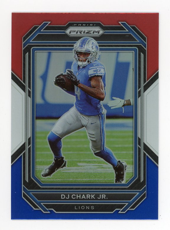 2022 DJ Chark JR Red White And Blue Panini Detroit Lions # 99