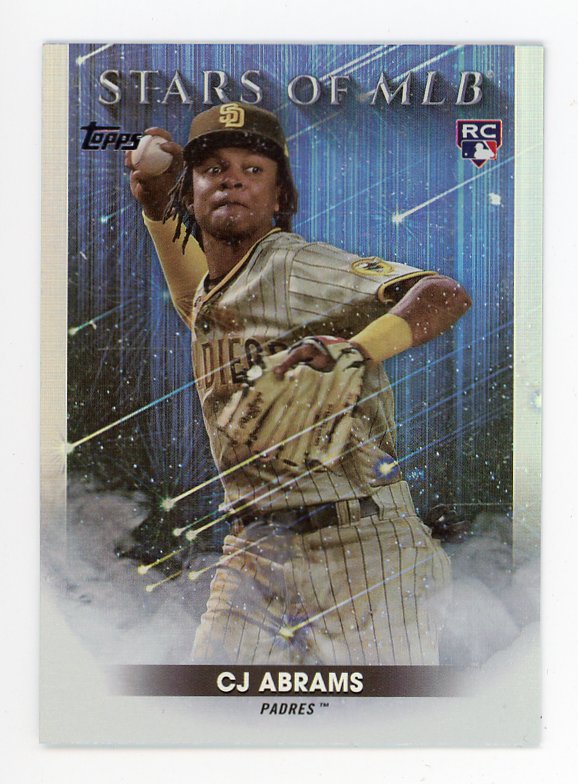 This is a 2021 photo of CJ Abrams of the San Diego Padres baseball