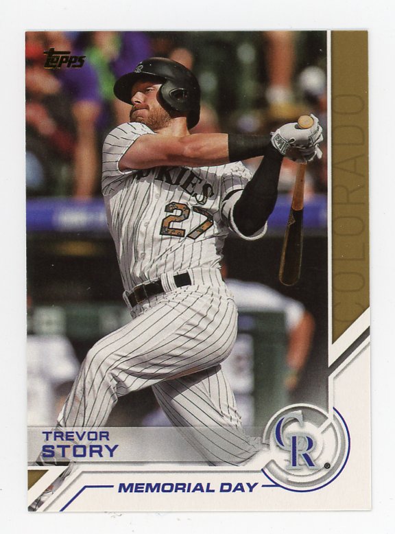 Colorado Rockies Trevor Story Rookie Jersey