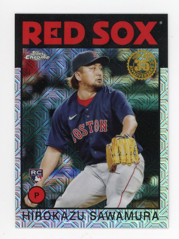 2022 Jarren Duran Rookie Debut Topps Chrome Boston Red Sox # USC70