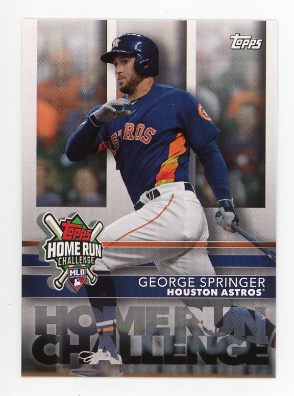  Houston Astros Baseball Cards: George Springer, Jose