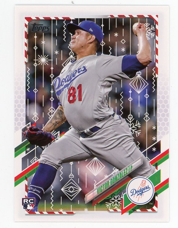  2021 Panini Prizm #17 Victor Gonzalez Los Angeles Dodgers Tier  1 Official MLB PA Baseball Trading Card in Raw (NM or Better) Condition :  Collectibles & Fine Art