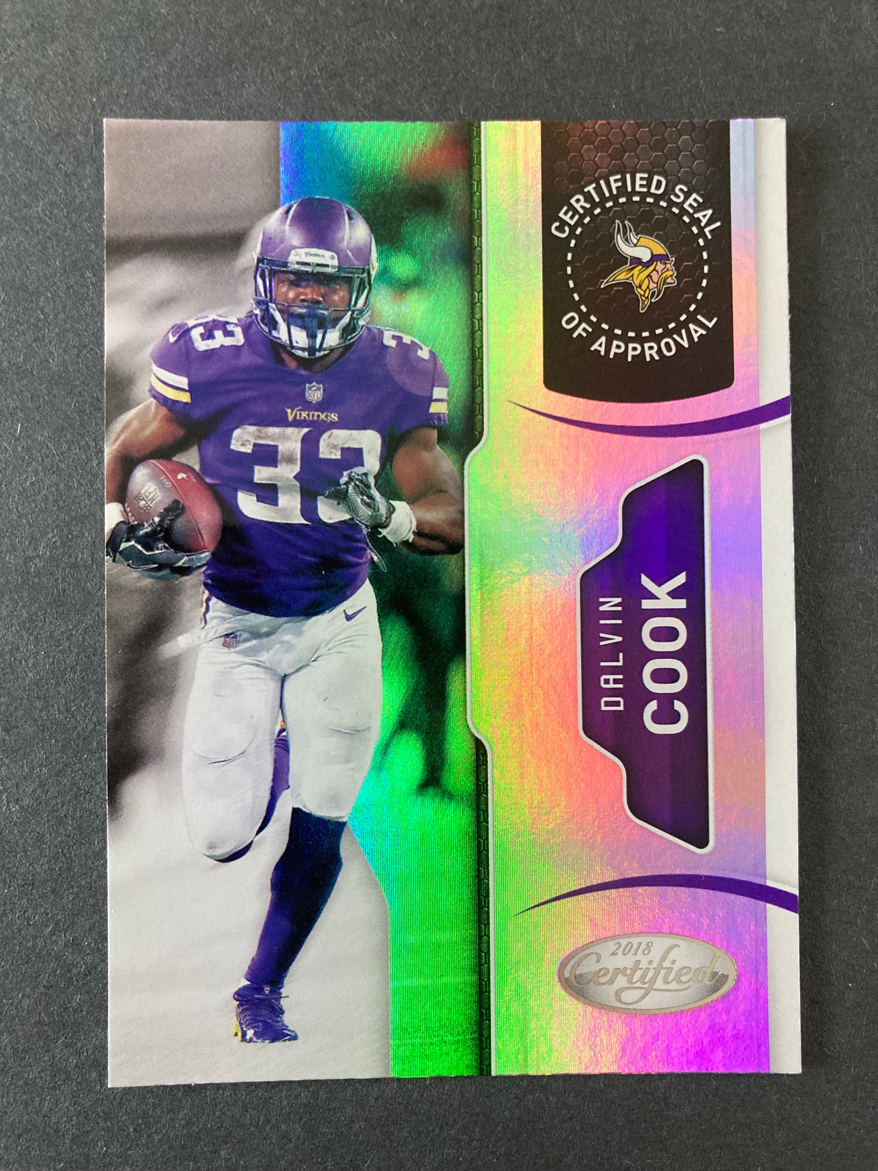 Dalvin Cook Rookie Card 2017 NFL Panini Donruss Rated Rookie 