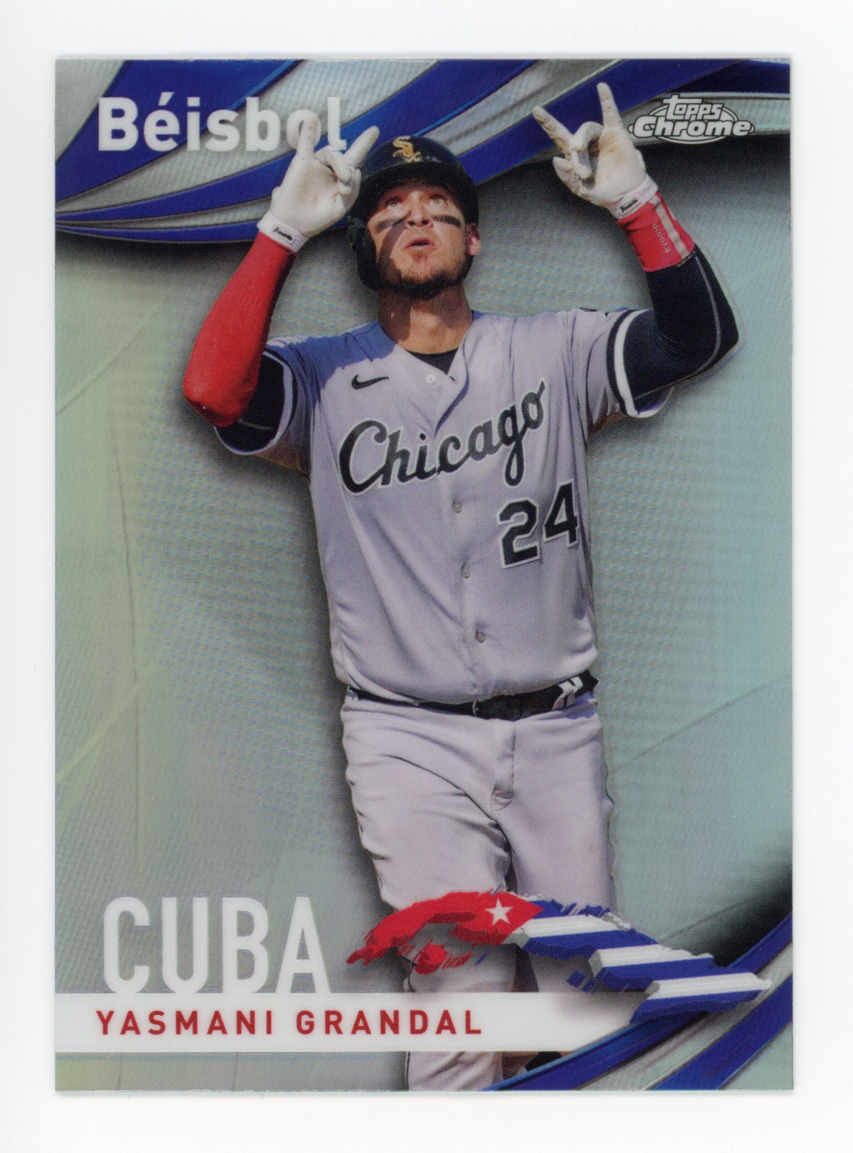 2021 Topps Chrome Beisbol #B-15 Yasmani Grandal - Chicago White Sox