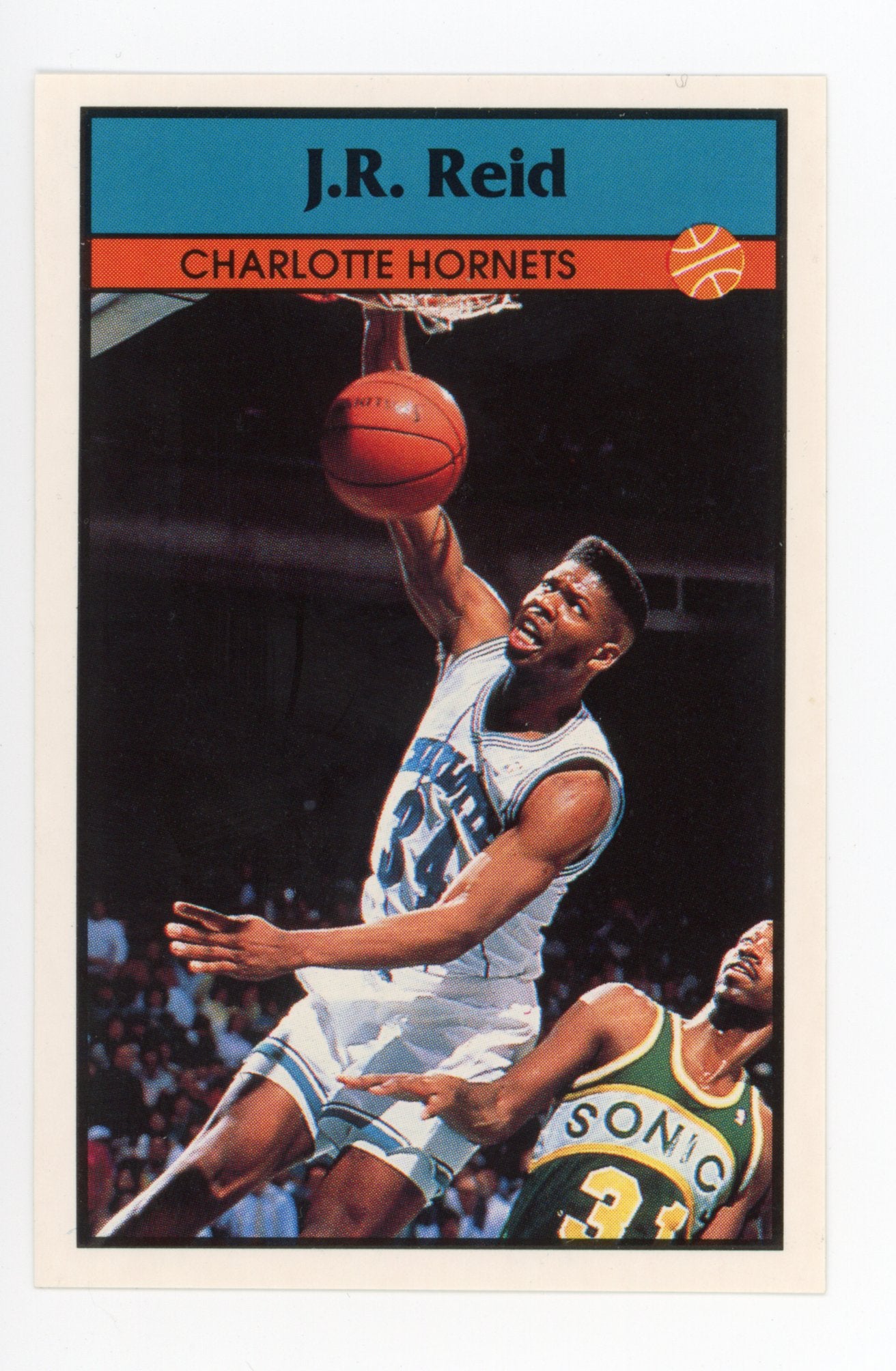 Kendall Gill Panini 1992-1993 Basketball Sticker Charlotte Hornets # 1