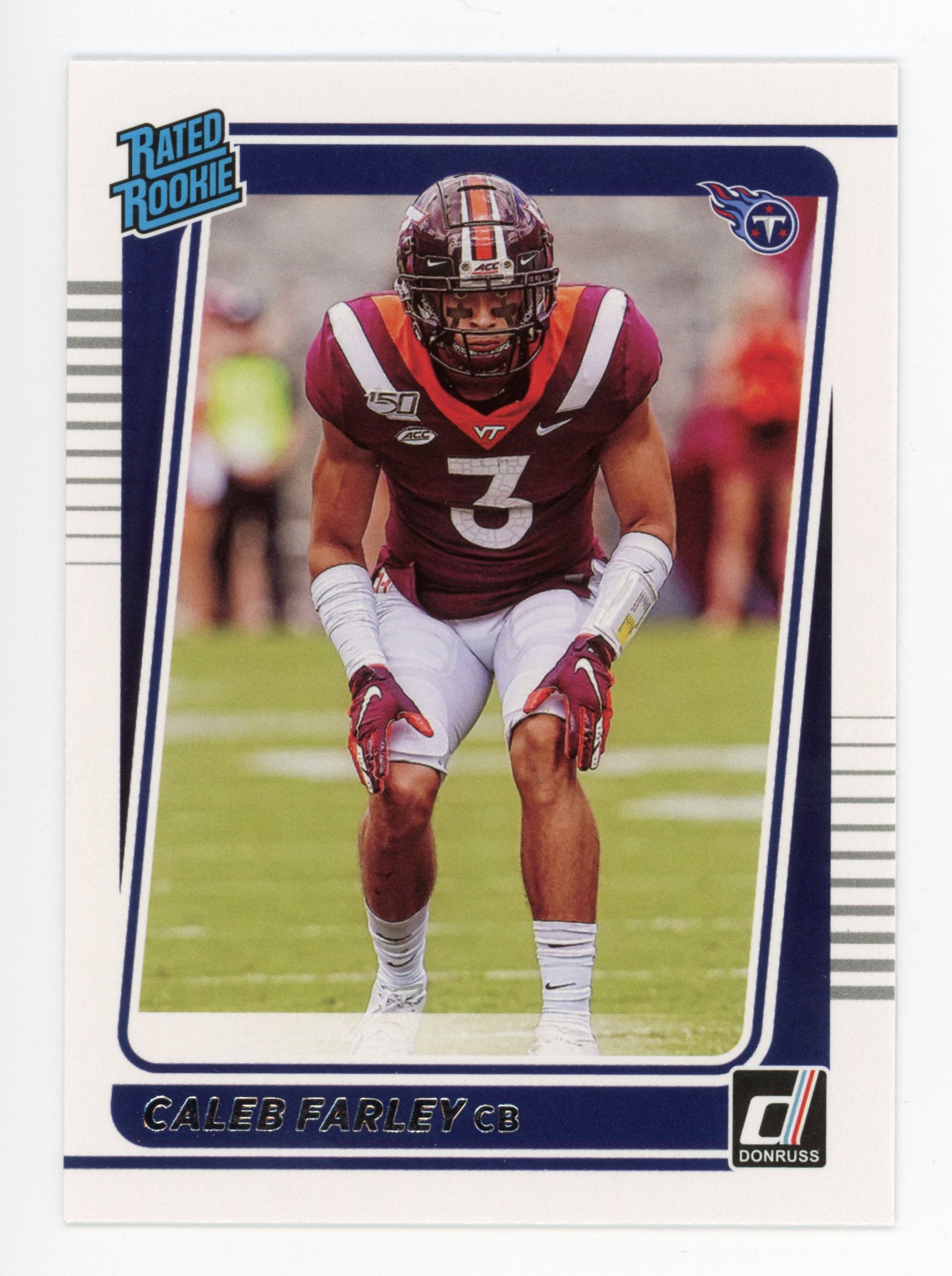 2020 Darrynton Evans Substantial Rookie Swatches #D /50 Panini Tenness