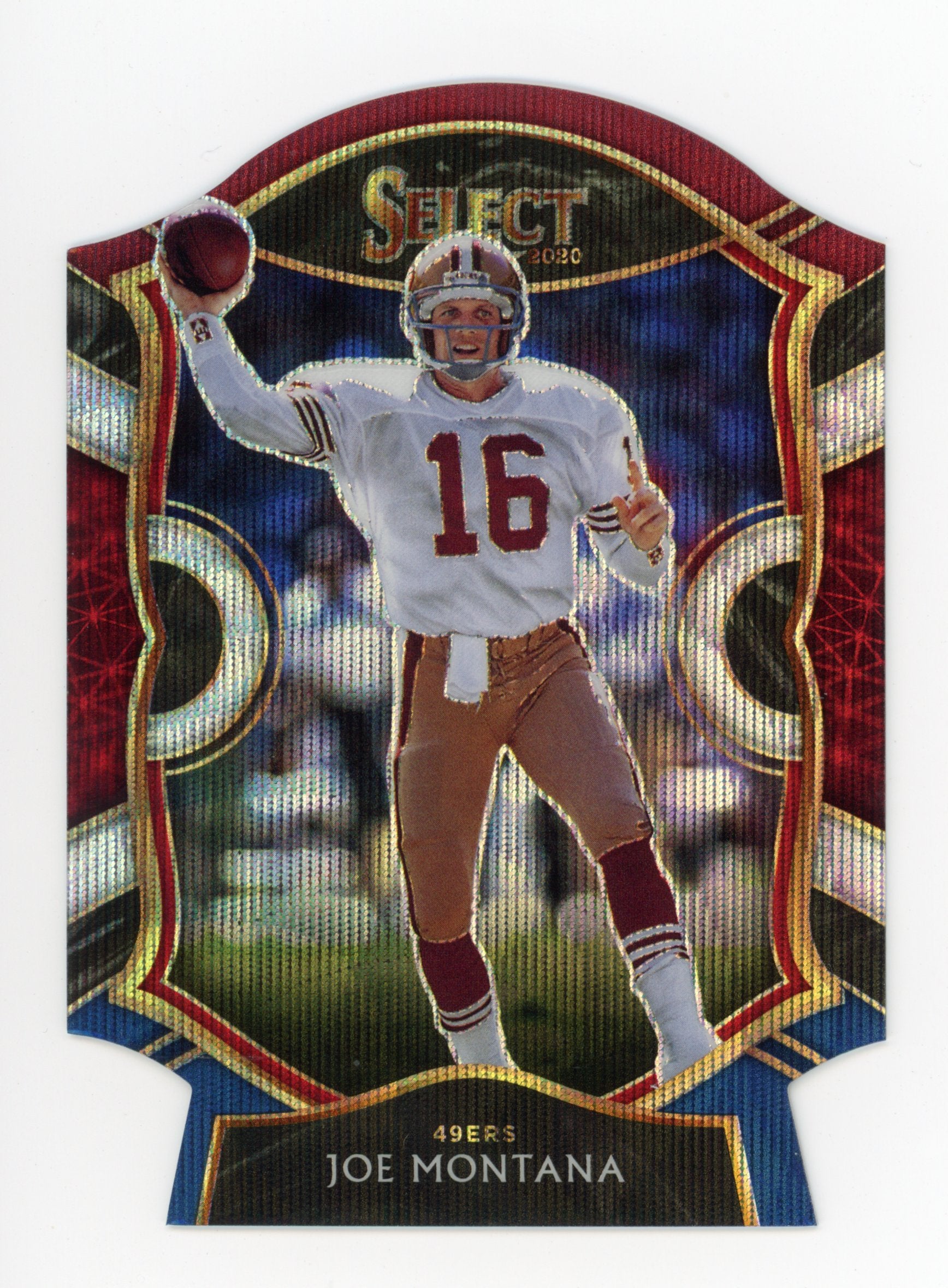 2020-2021 Joe Montana Tri Color Concourse Panini San Fransisco