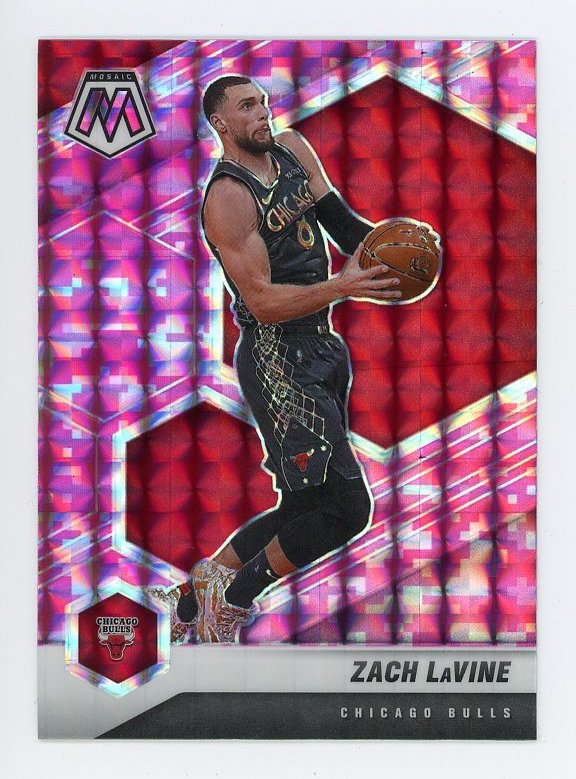 Zach LaVine Chicago Bulls Autographed 2020-21 Panini Obsidian Electric Etch Purple #96 #55/99 Beckett Fanatics Witnessed Authenticated 10 Card