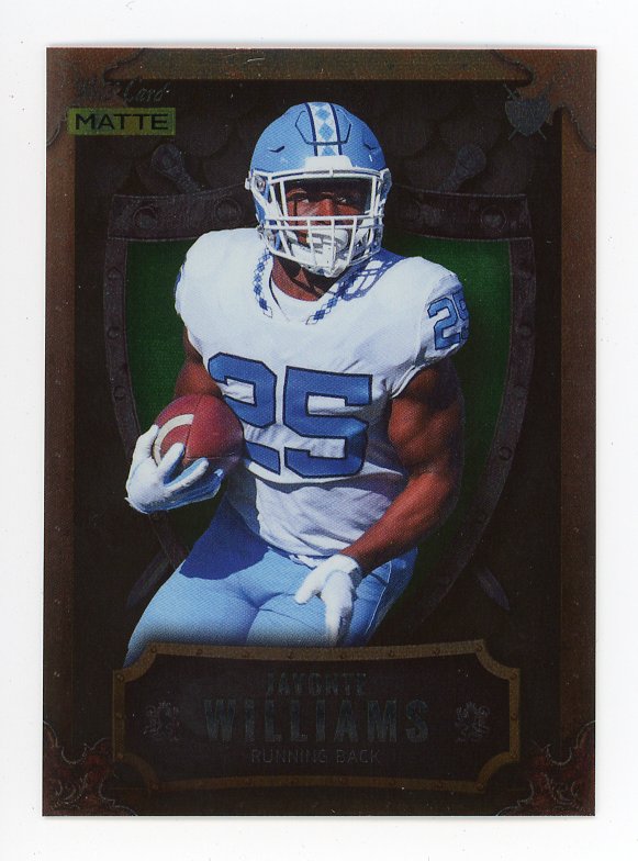 2020-2021 Javonte Williams Wild Card Weekend Warriors Matte Denver Bro