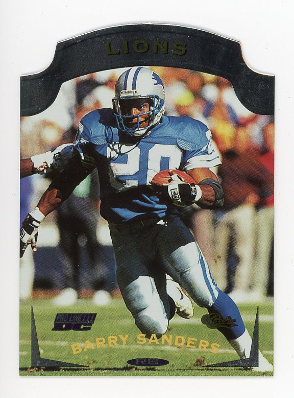 1996 Absolute Xtreme Team #6 Barry Sanders Team: Detroit Lions Football