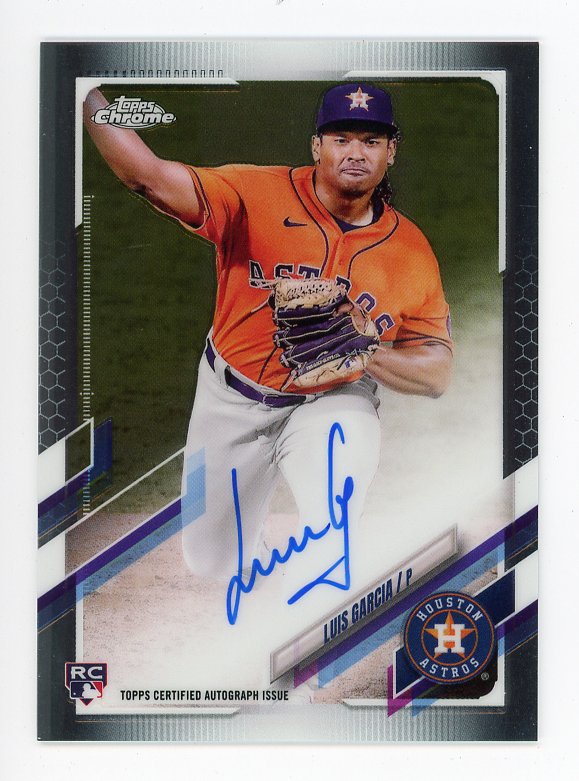 Cristian Javier baseball card rookie (Houston Astros) 2020 Topps