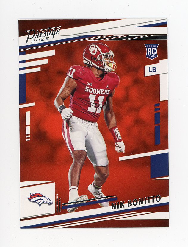 2022 Nik Bonitto Rookie Prestige Denver Broncos # 370