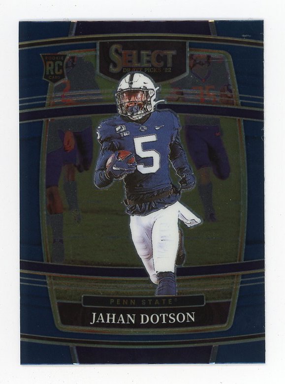 2022 PANINI SCORE FOOTBALL JAHAN DOTSON NFL DRAFT ROOKIE