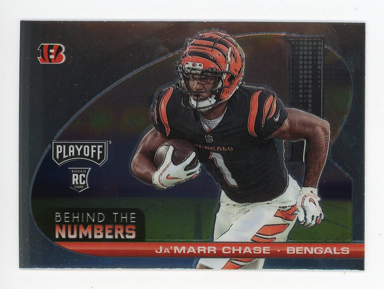 Ja'marr Chase Rookie Jersey Card 