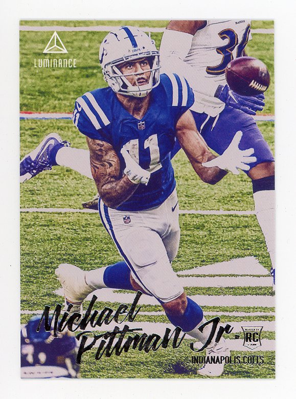 Michael Pittman Jr Football Paper Poster Colts - Michael Pittman