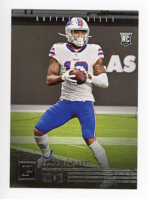 2020 Gabriel Davis Rookie Chronicles Panini Buffalo Bills # PA-28