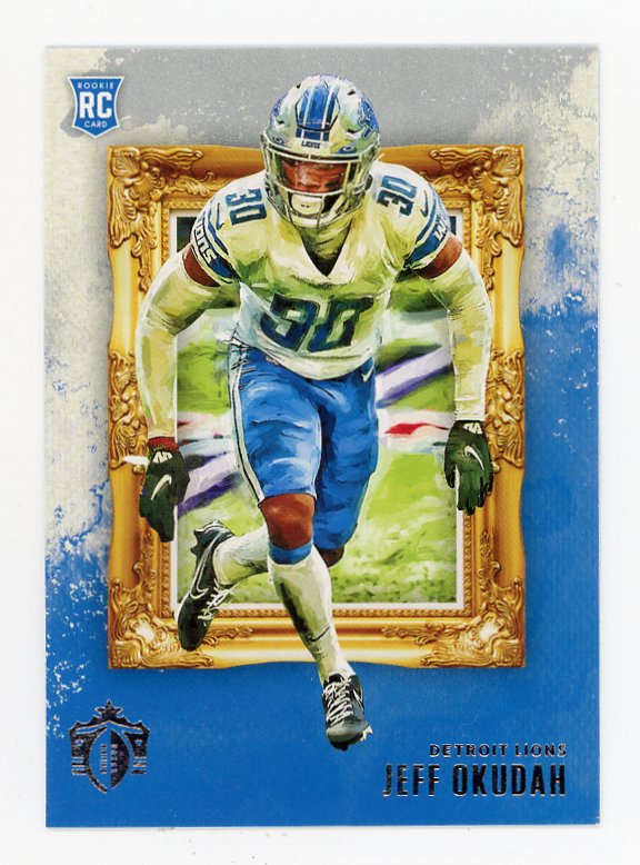 2020 Jeff Okudah Rookie Gridiron Kings Panini Detroit Lions # GK-40