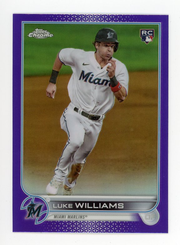 2022 Edward Cabrera Rookie Topps Chrome Miami Marlins # 64