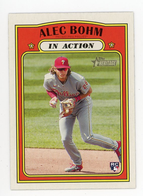 Future Watch: Alec Bohm Rookie Baseball Cards, Phillies