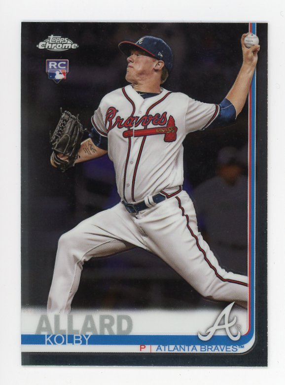 2022 Bryce Elder Rookie Topps Chrome Atlanta Braves # USC37