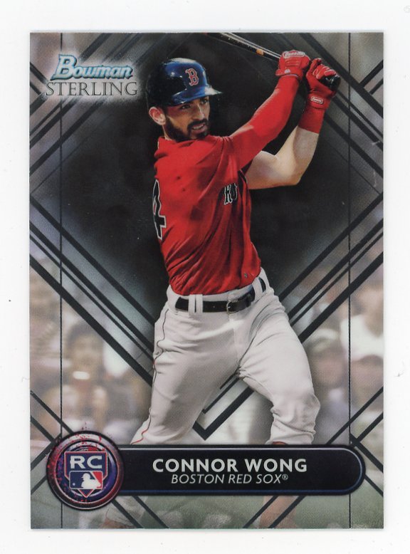 2022 Connor Wong Rookie Bowman Sterling Boston Red Sox # BSR-13
