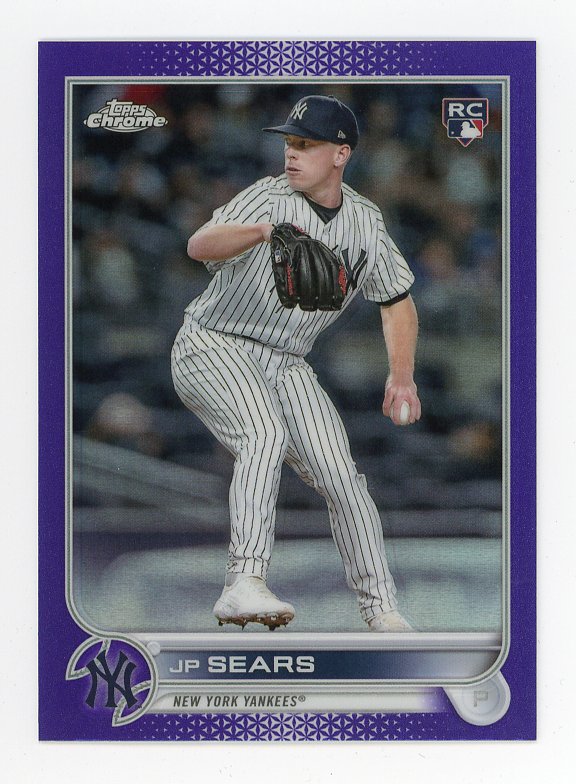 2022 Ron Marinaccio Rookie Purple Topps Chrome New York Yankees # USC1