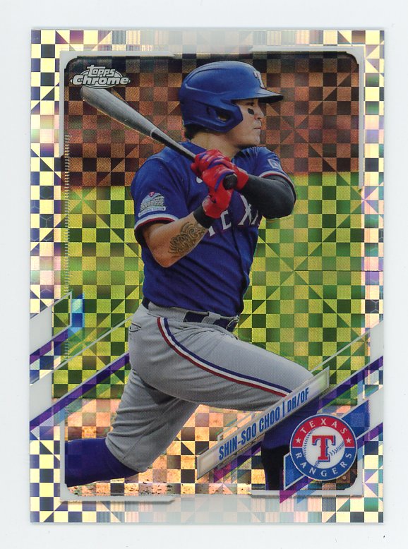 2021 Rougned Odor X-Fractor Topps Chrome Texas Rangers # 3