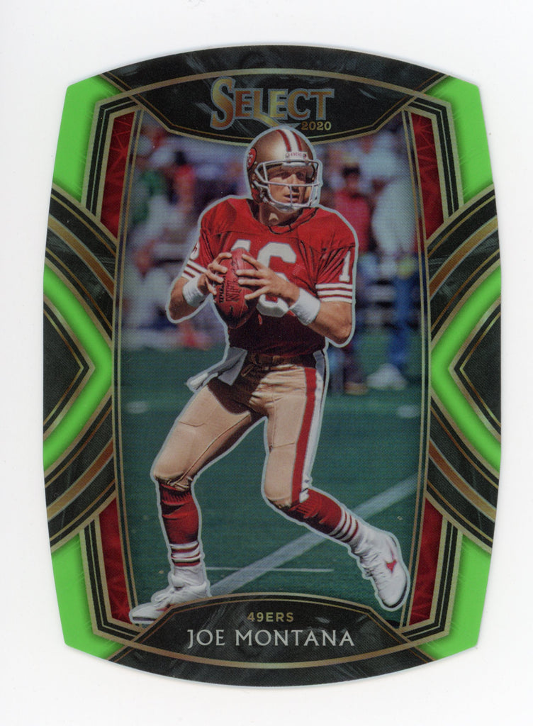 2020-2021 Joe Montana Club Level Panini Select San Fransisco 49ers # 2