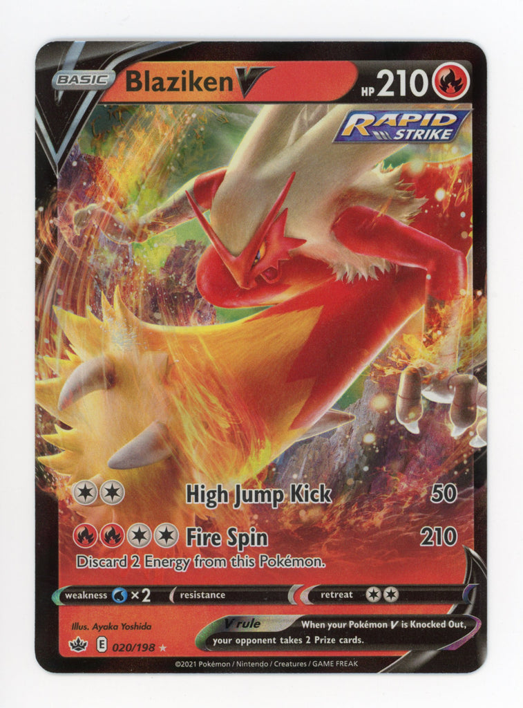 Blaziken-V (#161/198) - Epic Game - A loja de card game mais ÉPICA