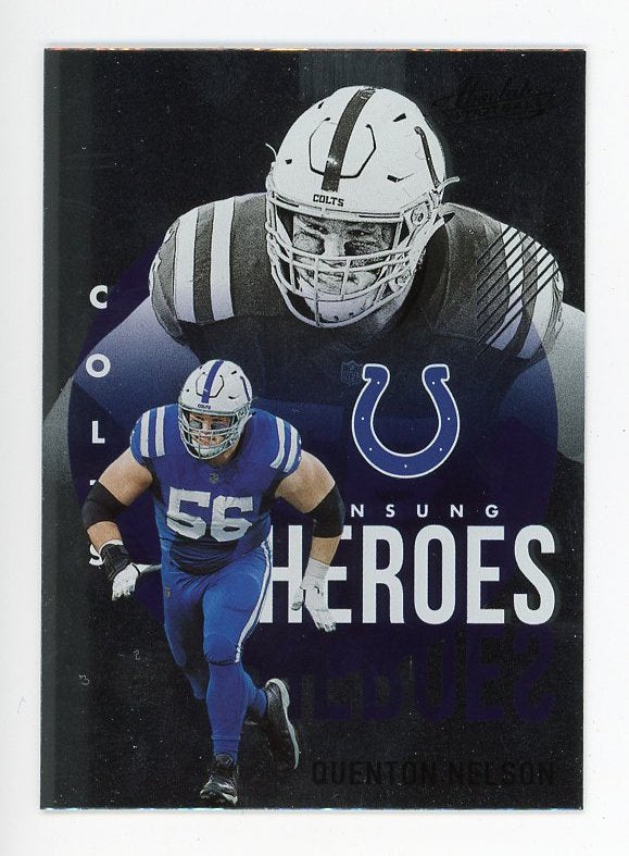 Men's Indianapolis Colts Quenton Nelson #56 Alternate Blue Game Jersey