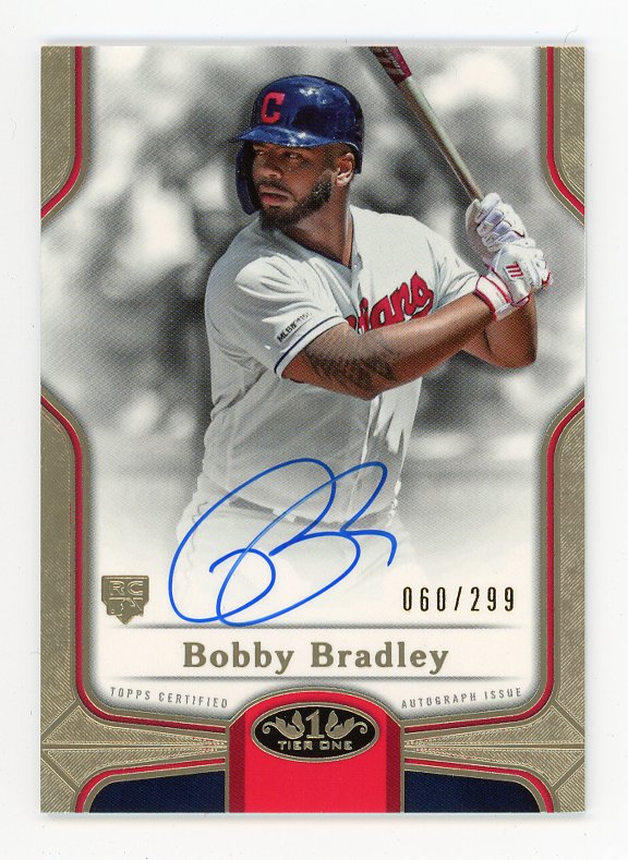 2019 Alex Royalty Bowman Platinum Auto Topps Cleveland Indians # TOP-4