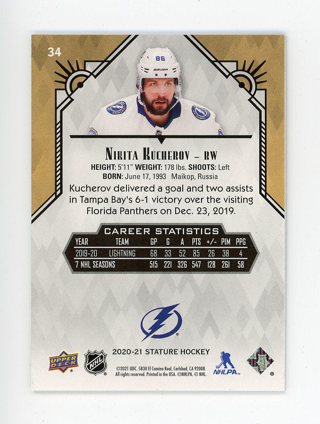 2020-2021 Martin St.Louis Stature Tampa Bay Lightning # 87