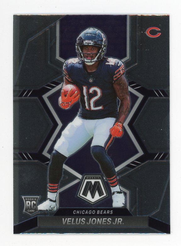 2022 Velus Jones JR Rookie Mosaic Chicago Bears # 337